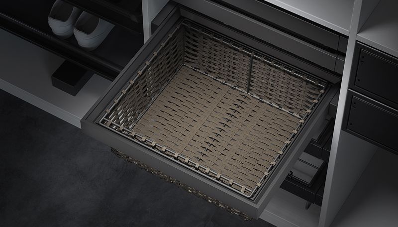 Home box rattan kosár